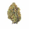 Von Auto Seeds Ultra Lemon Haze.Close-up of a cannabis bud, showcasing dense trichomes and vibrant orange pistils.